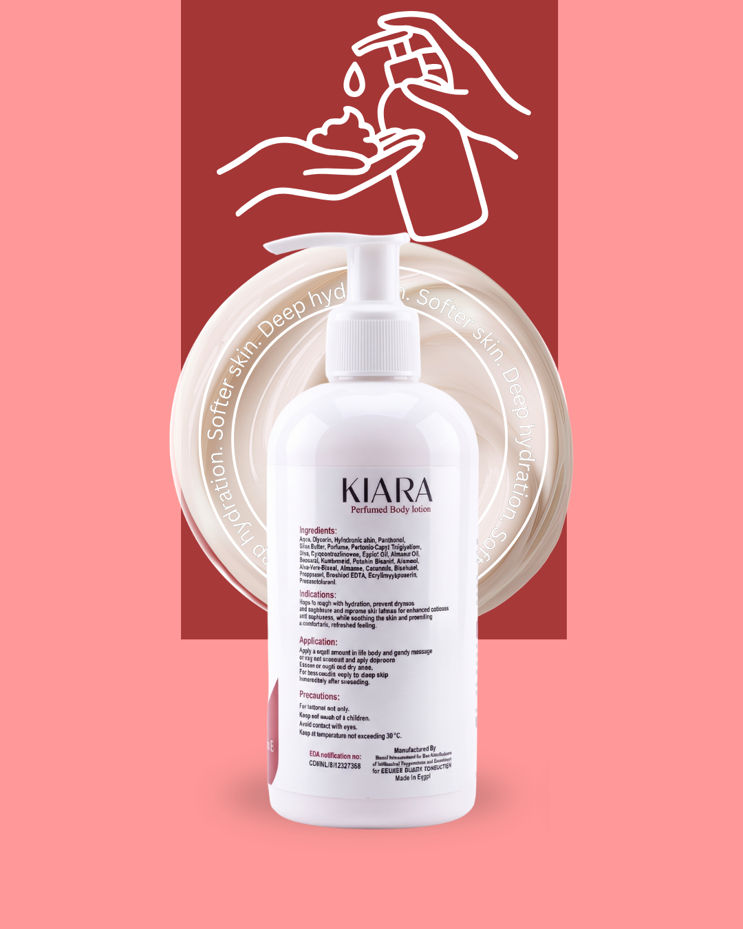 Kiara Body Lotion - Pome Musk - 250ml