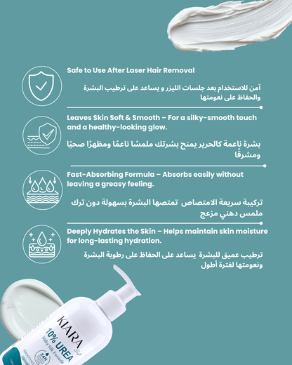 Kiara Body Lotion - 10% Urea - 250ml