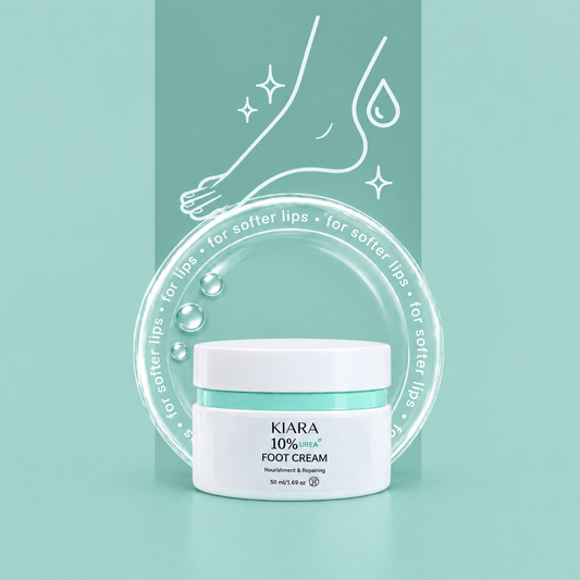 Kiara foot cream 10%urea - 50gm