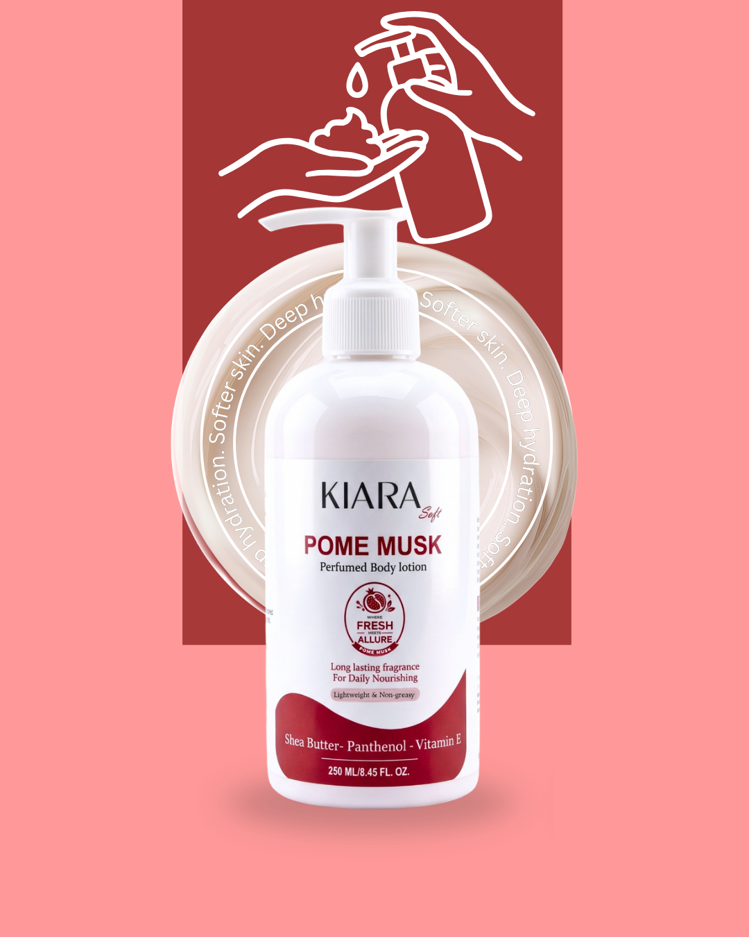 Kiara Body Lotion - Pome Musk - 250ml