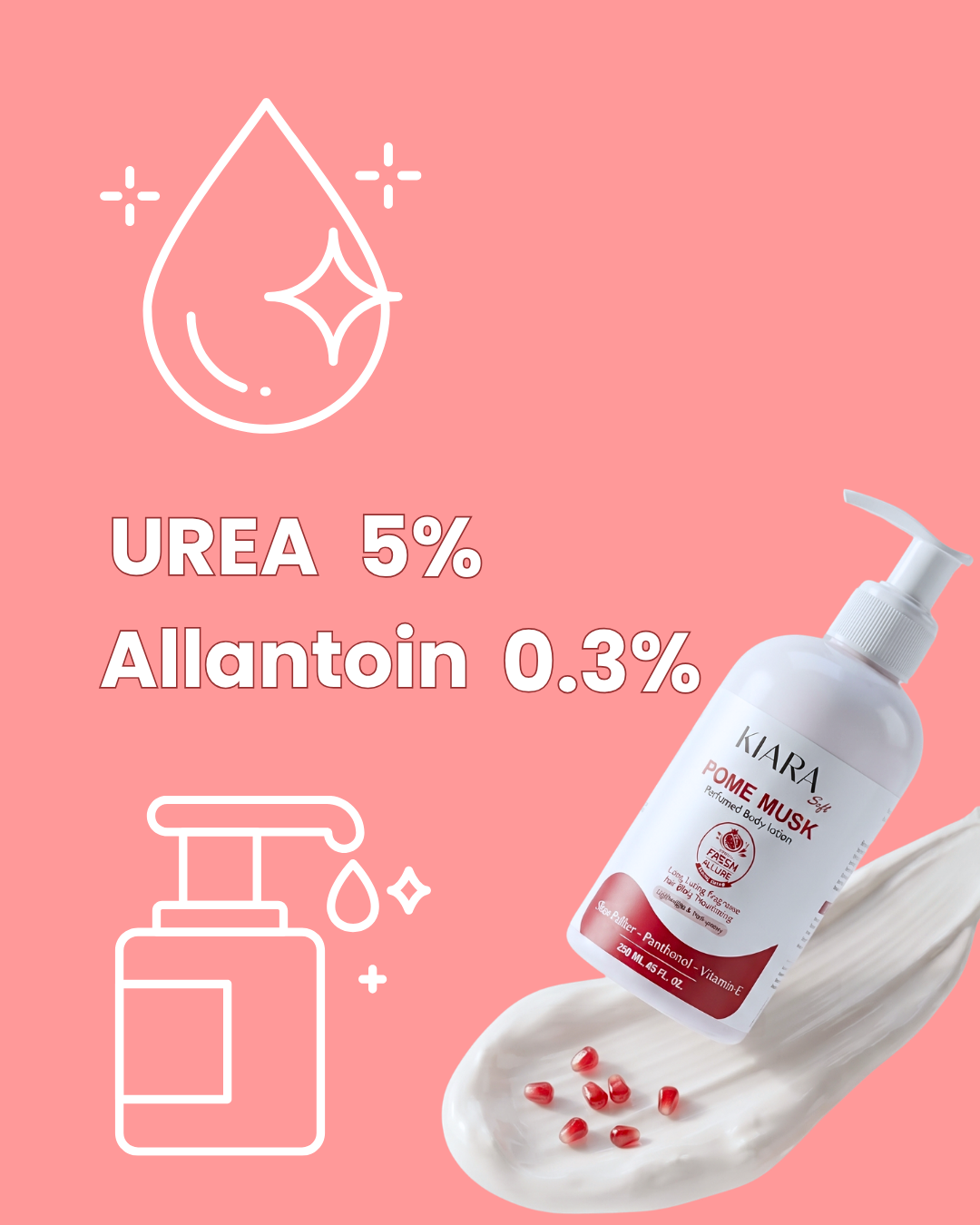 Kiara Body Lotion - Pome Musk - 250ml