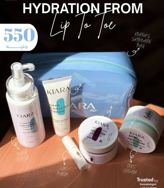 Hydration From Lip to Toe Set 💧