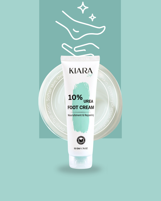 Kiara foot cream 10%urea - 50gm